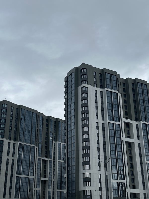Modern architecture documented in early morning Kazan photography session