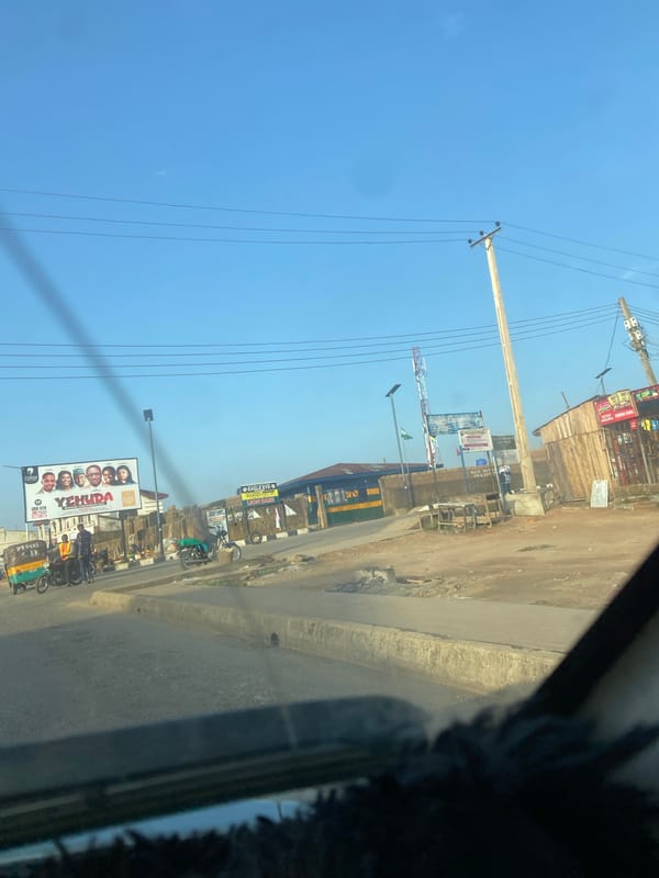 Early morning streets and infrastructure in Jos and Barakin Lerawi, Nigeria