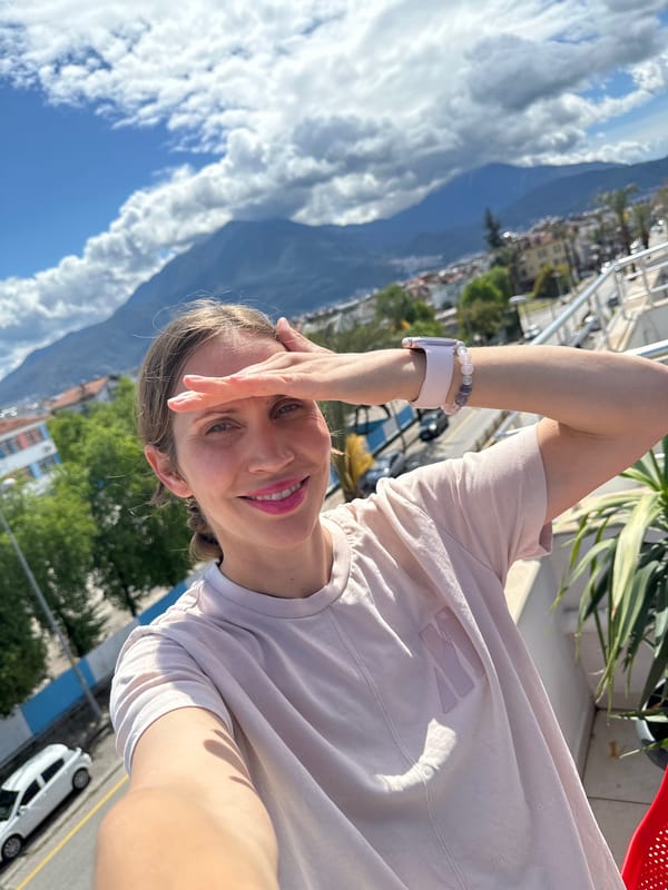 Tourists and locals share casual moments in Fethiye