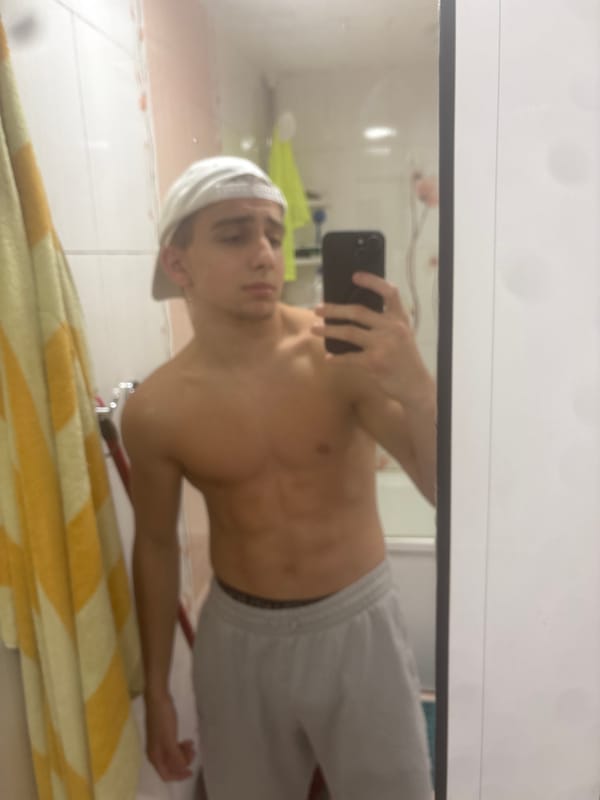 Late night bathroom selfie captured in Sofia, Bulgaria