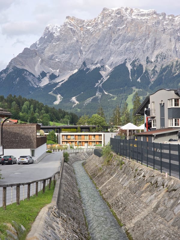 Alpine Village Life Documented in Lermoos Austria