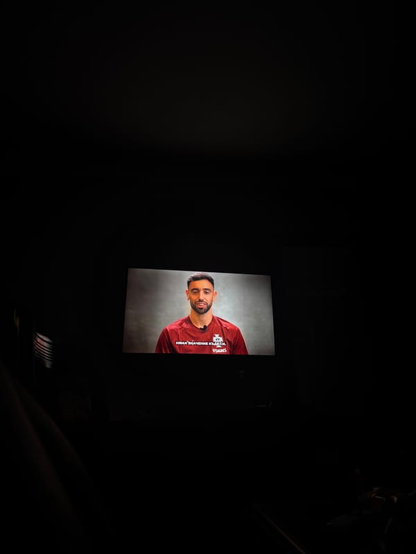 Watching the World Cup from a hotel room in Bulgaria