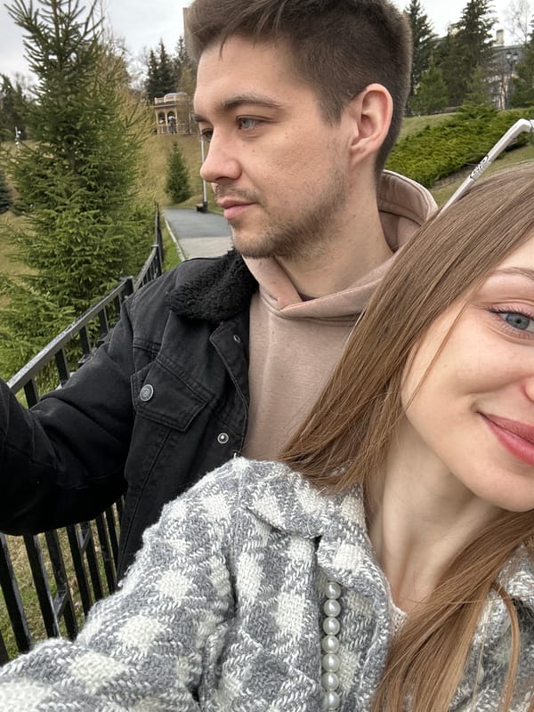 Kazan cityscape and residents documented from elevated park viewpoint