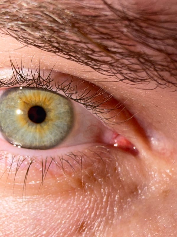 Close-up eye photograph captured in Chaikovsky, Russia