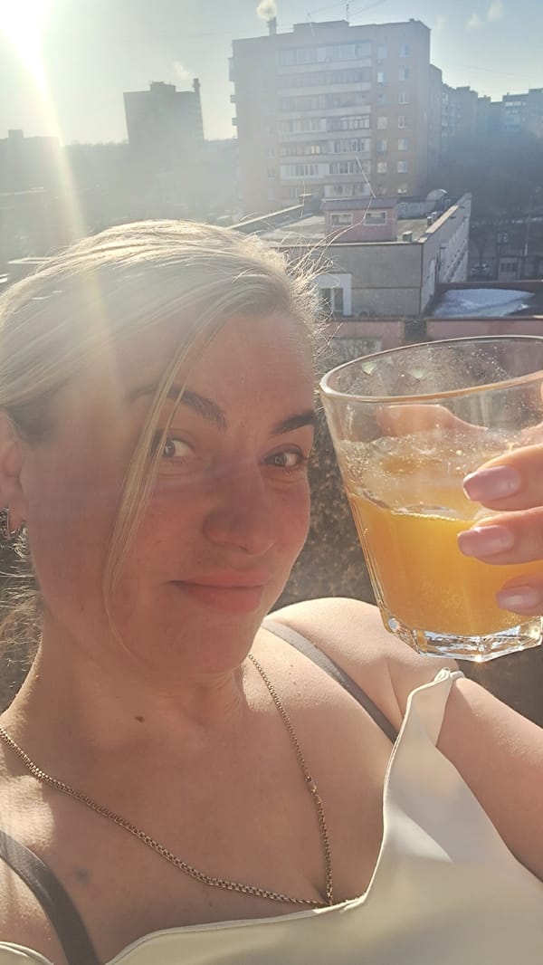 Woman documented in casual morning moments in Elektrostal