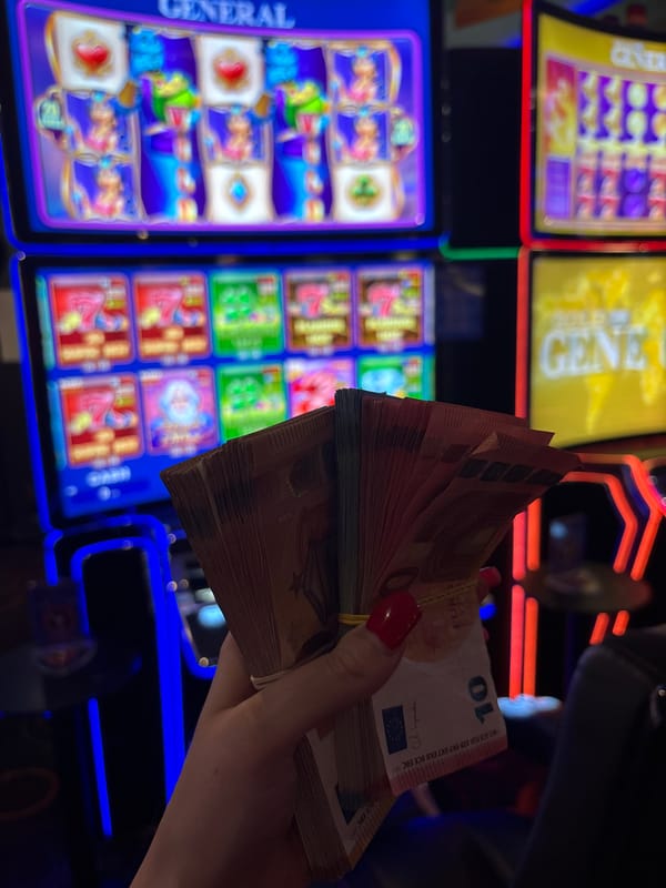 Morning gambling activity documented at Varna casino with Euro winnings
