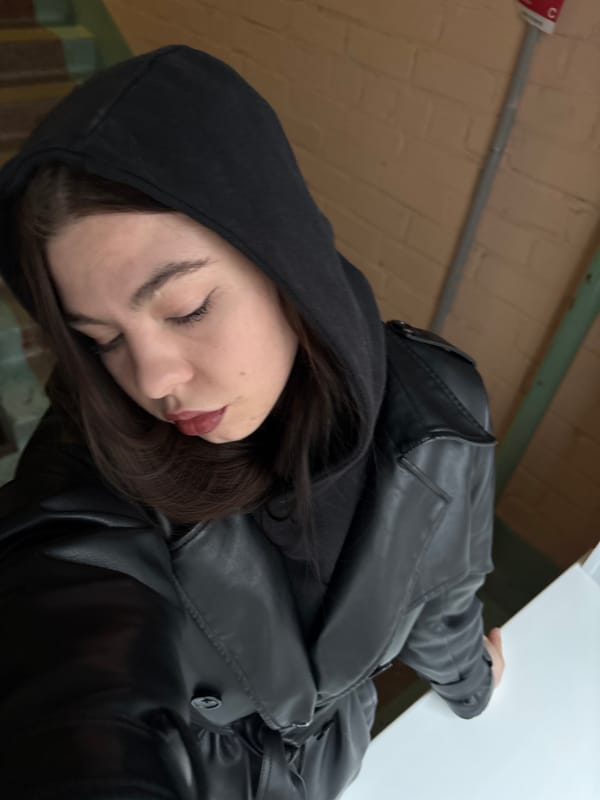 Close-up portrait photographed in Perm, Russia