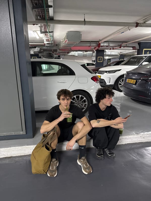 Daily life moments captured across Tel Aviv streets and cafés