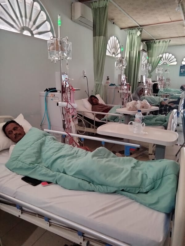 Morning routine at Lhokseumawe medical facilities documented by witnesses