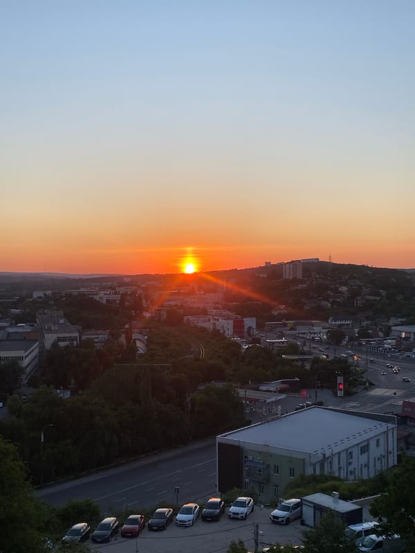 Chișinău catches the solstice sunset from every angle