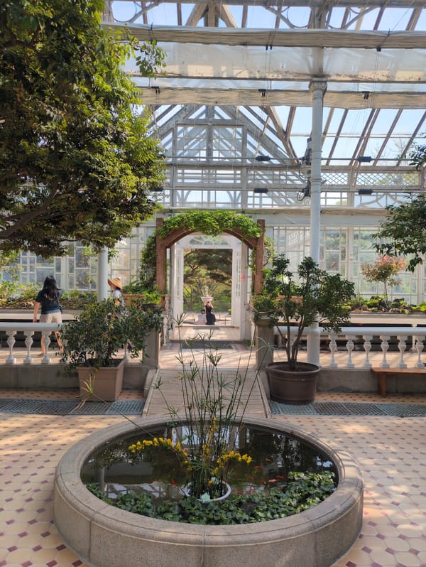 Spring morning stroll documented through Seoul park gardens