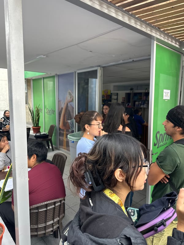 People gather at multiple locations in Arica, Chile