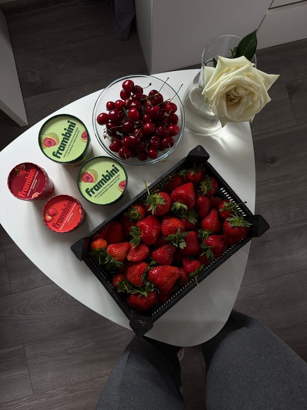 Fresh fruit arrangement documented on white table in Kazan