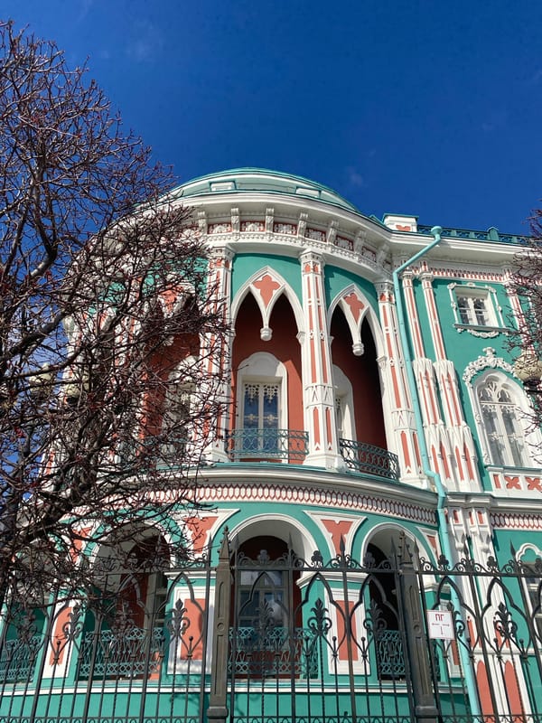 Morning scenes captured across Yekaterinburg's cultural landmarks and riverfront