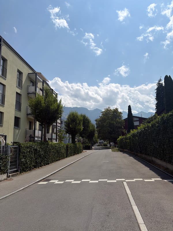 Street scenes and architecture from a European town