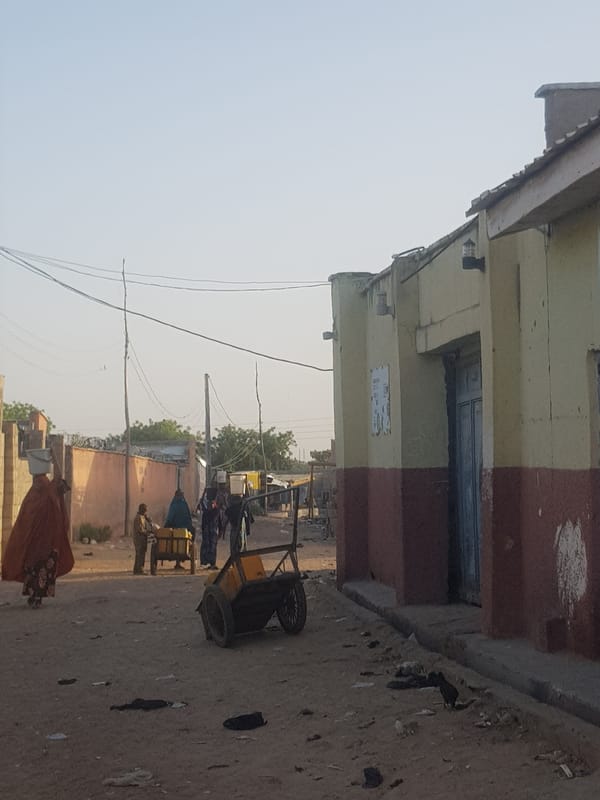 Morning street life documented across Dabawa, Nigeria neighborhoods