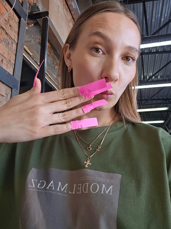 Woman documents chocolate snack consumption with #GuiltyPleasures hashtag series