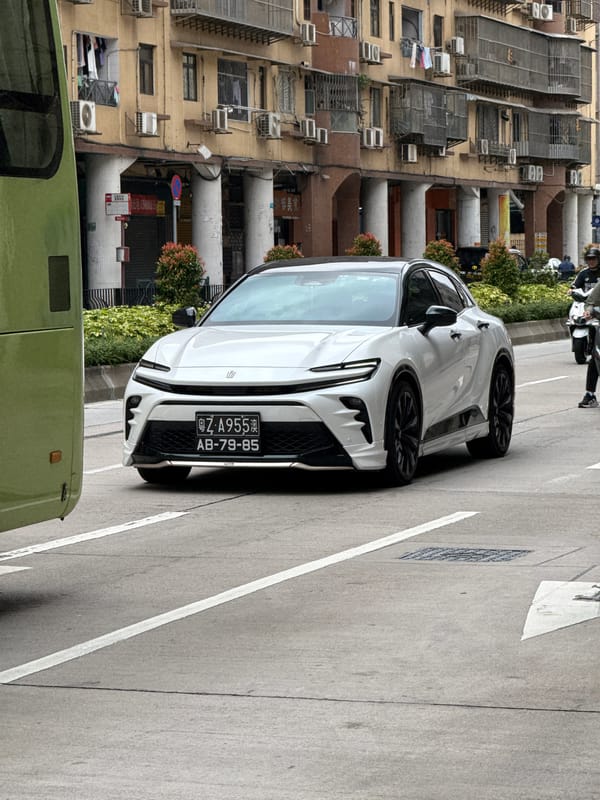 Morning street scenes documented in Macau, China