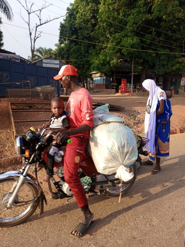 Ordinary street life documented in Keffi, Nigeria