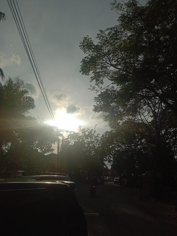 Daily life documented in Lhokseumawe during morning hours