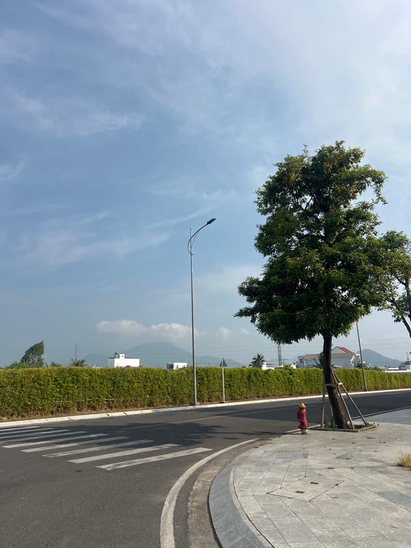 Sunny street scene documented in Nam Nha Trang Ward