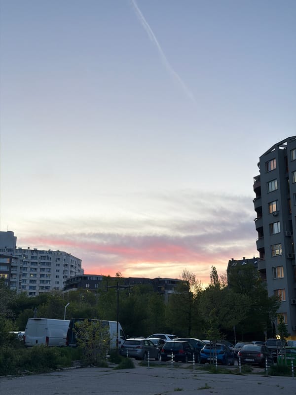 Sofia resident documents city twilight scenes across multiple locations
