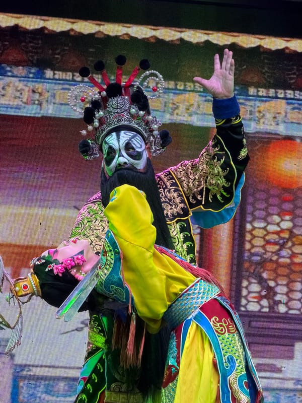 Chinese Opera Performance Draws Tourists in Shapingba District