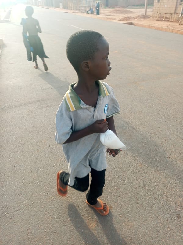 Morning commute captures daily life in Tempure, Nigeria