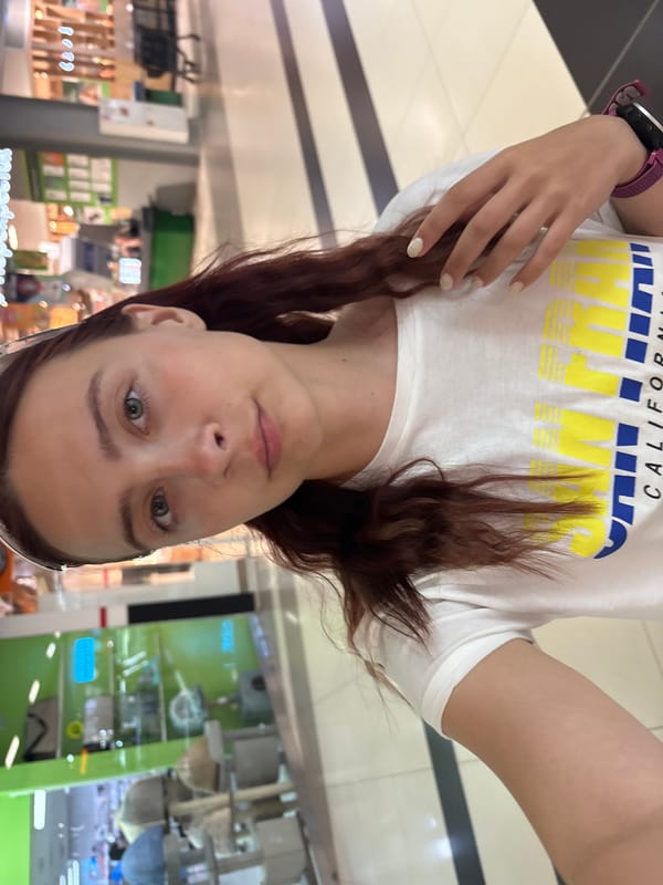 Shopping mall visit in Izhevsk with clothing store browsing