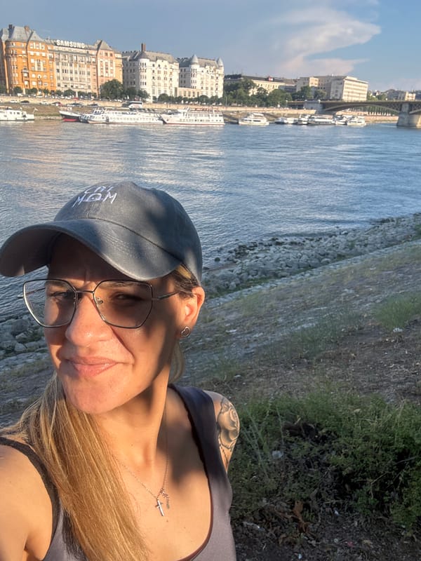Afternoon along the Budapest Danube waterfront