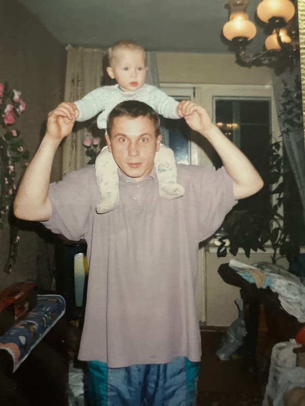 Family life moments and personal belongings documented in Minsk