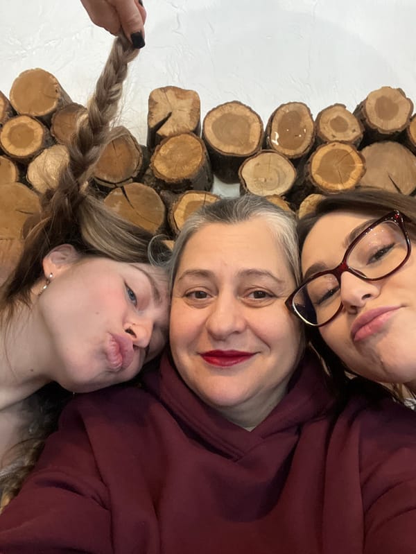 Women gather for casual photography session in Odesa venues