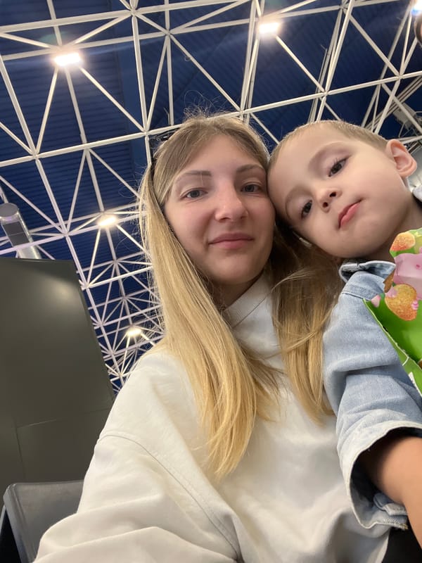 Layover at Sochi Airport with kids in tow