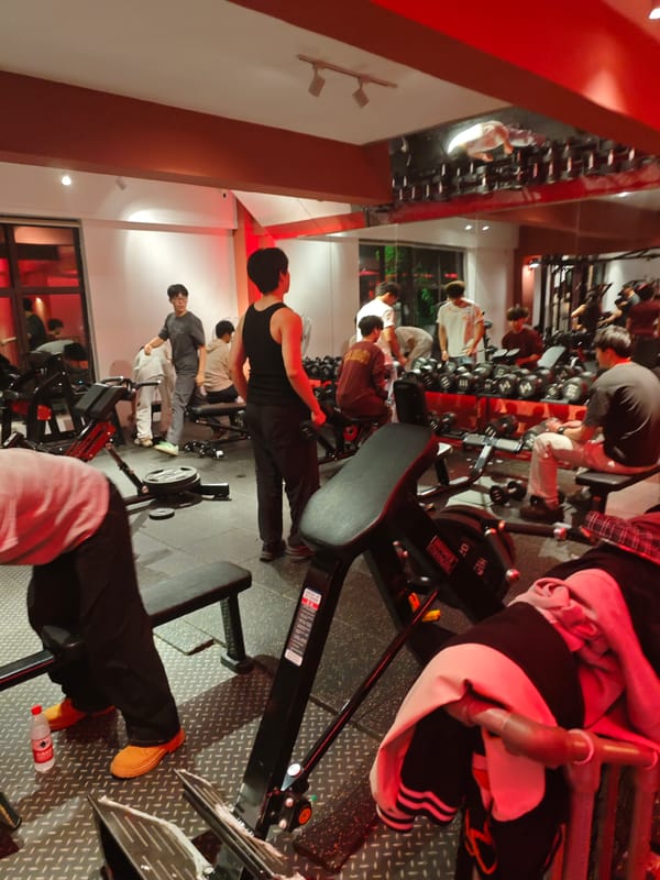 Fitness activities observed at Chongqing High-tech Zone facilities