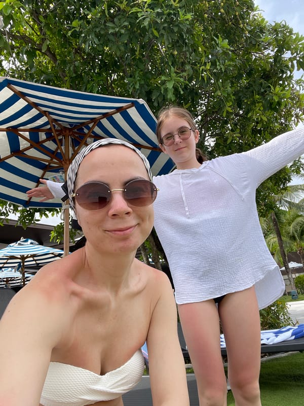 Tourist captures beach resort scenes in Karon Thailand