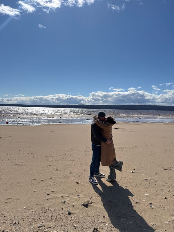 Spring beach activities documented at Kama Reservoir, Russia