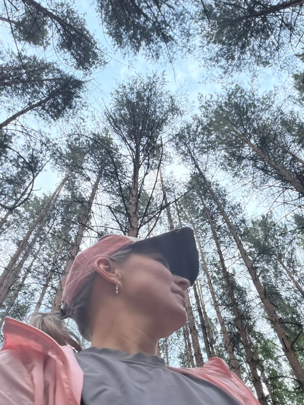 Cyclist documents forest bike ride near Chaikovsky, Russia