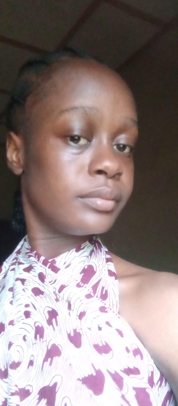 Portrait of young woman photographed in Akwanga, Nigeria