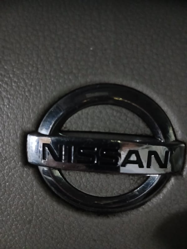 Nissan tour minivan parked at night in Telavi, Georgia