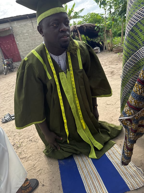 Traditional tailoring and pottery examination documented in Tofa, Nigeria