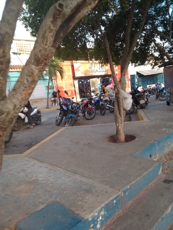 An ordinary evening around Juan Griego, Venezuela