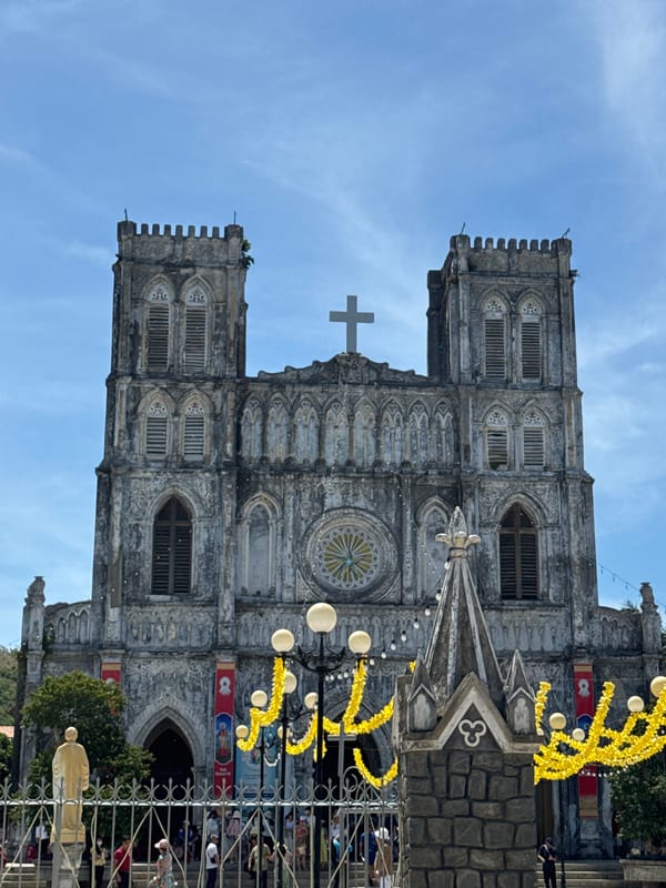 Exploring Phát Diệm Cathedral and surroundings in northern Vietnam