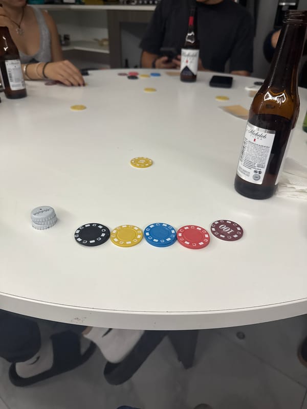 Morning gathering around table in San Andrés Cholula