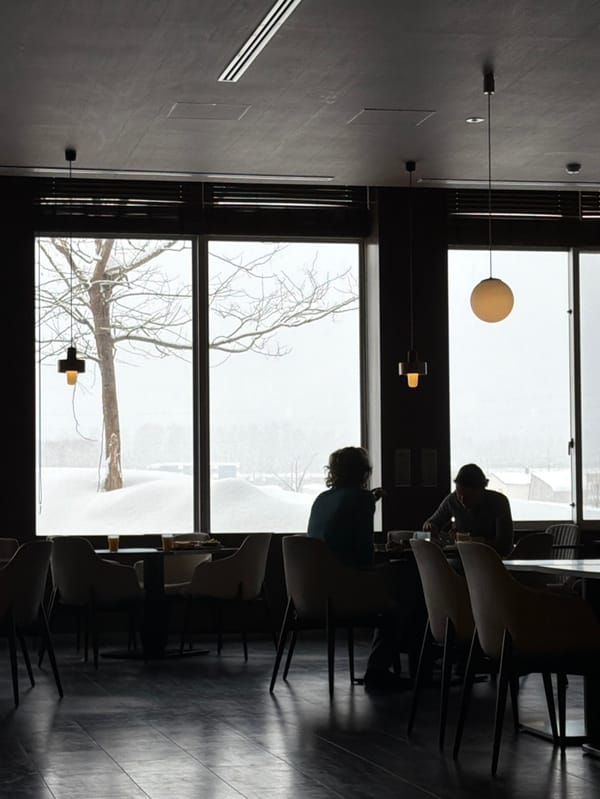 Winter morning routine documented in Kutchan ski resort town