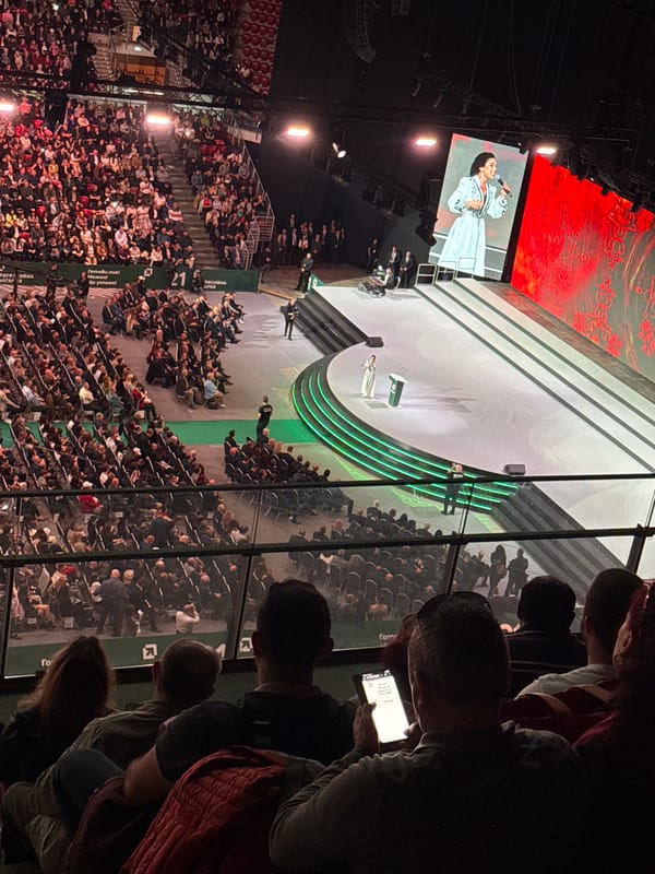 Large political rally draws crowds to Sofia stadium