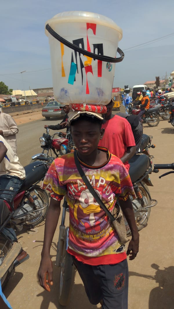 Daily street life documented in Ado, Nigeria