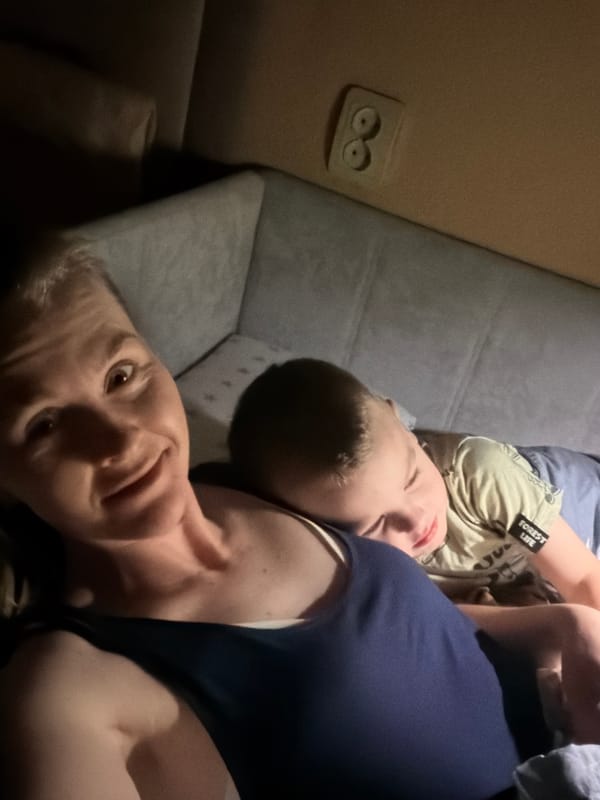 Family morning in Khabarovsk: couch time, car rides, storytime