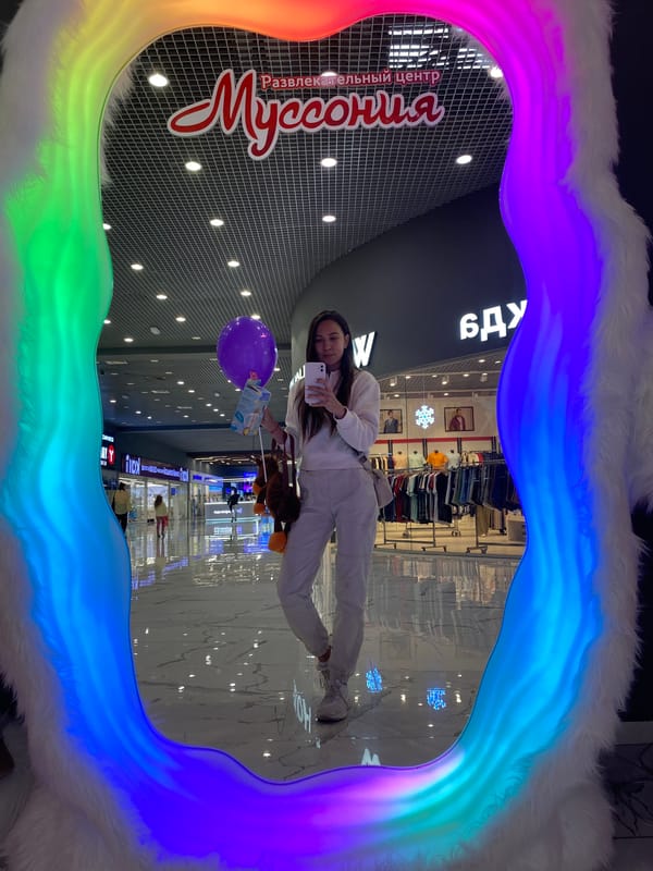 Shopping mall scenes documented across Sevastopol retail locations