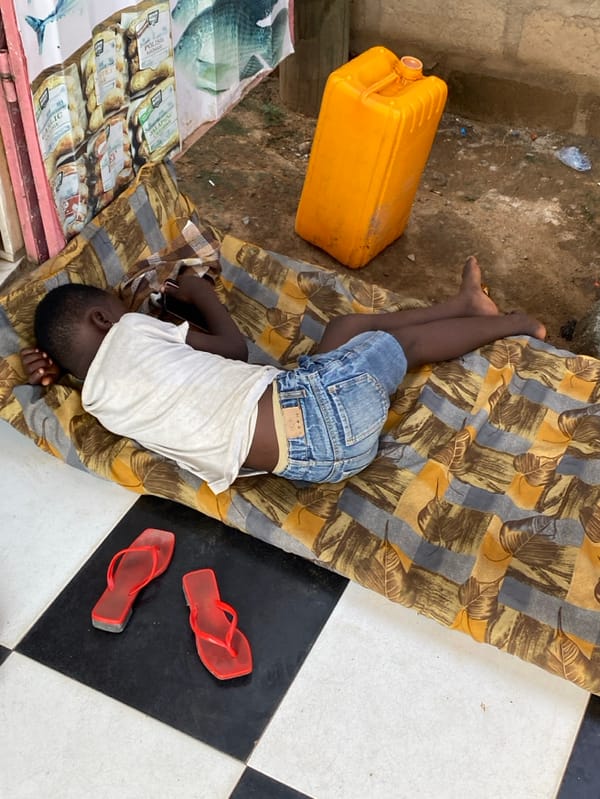 Daily life moments documented across two Ghanaian communities