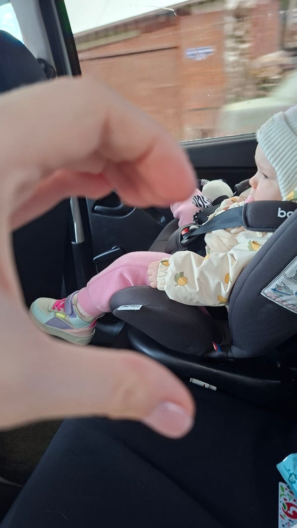 Baby in car seat spotted in Chaikovsky, Russia